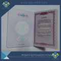 Custom Anti-counterfeiting Security Certificate Watermark Paper